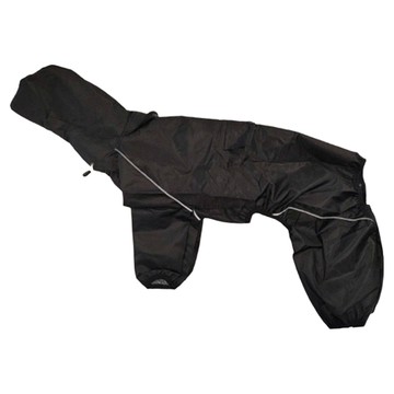 狗狗連帽雨衣  M  黑色  1件