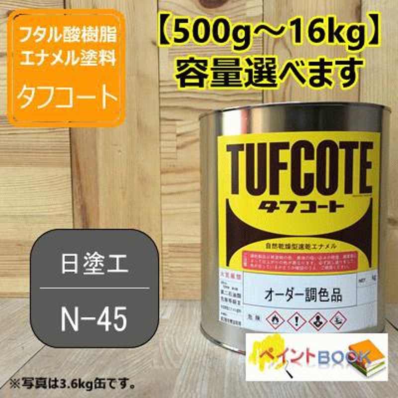 日塗工 N-45【500g〜】N4.5 1液速乾型塗料 ペンキ 塗装 フタル酸樹脂