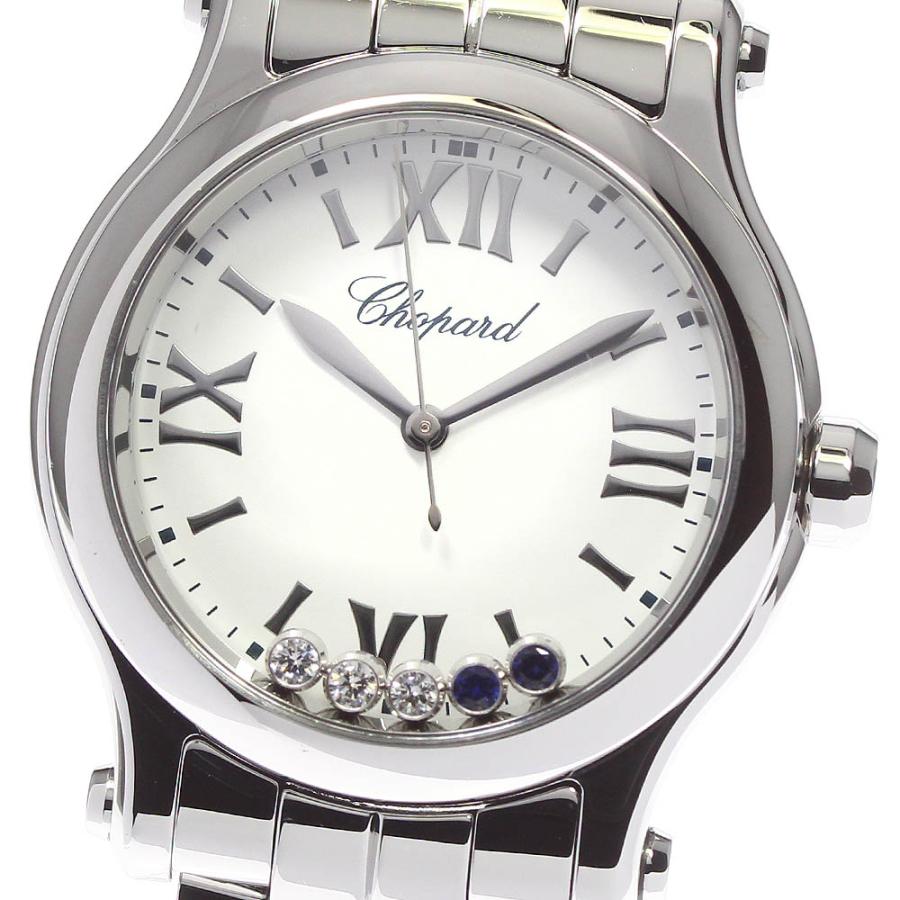 ☆良品★箱付き【Chopard】ショパール ハッピースポーツ 5Pダイヤ 8590 クォーツ レディース_705679 | LINEブランドカタログ
