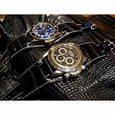 ROLEX ロレックス専用台座付き革ベルト 『Double Leather Strap