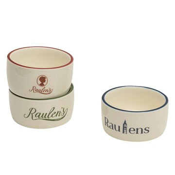 Maison Objet Raulens London 焗烤醬料碗 3入組 (綠色+紅色+藍色)  1組  綠色、紅色、藍色