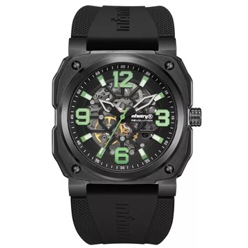 MOD 47mm毫米機械錶 / REVOLUTION - 骷髏（蘭博基尼綠）