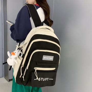 女生書包中學生超輕便大容量小學生三到六年級女孩減重護脊雙肩包