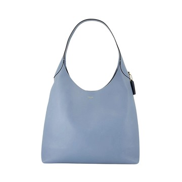 COACH BROOKLYN 39 蘭風鈴色圓弧開口梯形肩背包