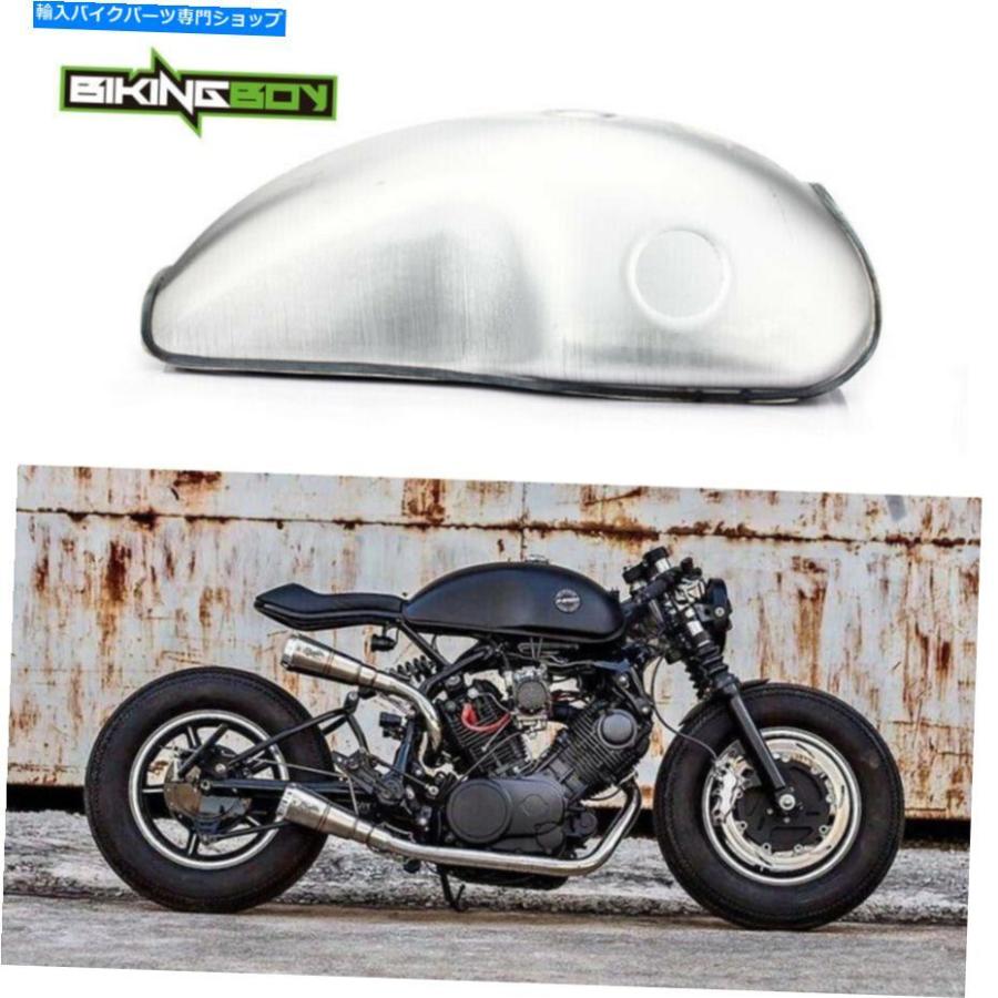 タンク 2.6 GALユニバーサルガス燃料タンクカフェレーサーXJR400カスタムビンテージキャップキーPetCock 2.6Gal  Universal Gas Fuel Tank Cafe Racer | LINEショッピング