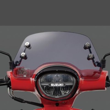 SUZUKI 台鈴 配件SUZUKI Saluto 125 夢幻藍前風鏡 風鏡