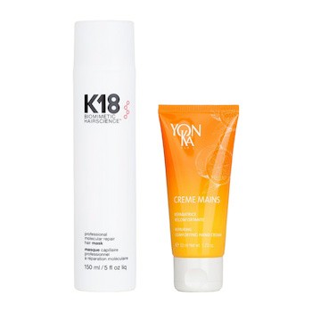 K18 K18 Professional Molecular Repair Hair Mask X Creme Mains Repairing, Comforting Hand Cream - Mandarin(Exp Date:31/1/2026) 2pcs-組合
