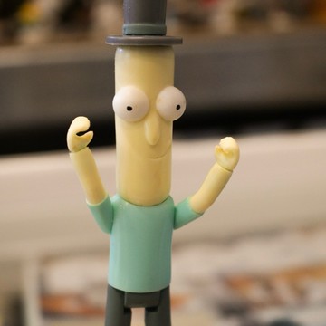 𝗈𝗅𝖽𝗍𝗈𝗒𝗌𝗍𝖺𝗍𝗂𝗈𝗇 Rick and Morty 便便洞先生 可動人偶 玩具 模型公仔