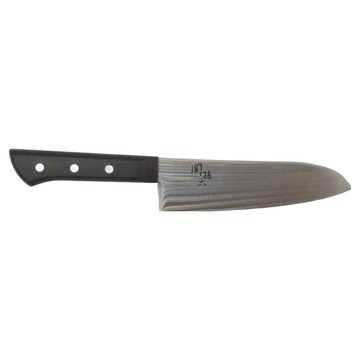 KAI 貝印 關孫六三德鋼刀  黑色 + 銀色  17cm  1支