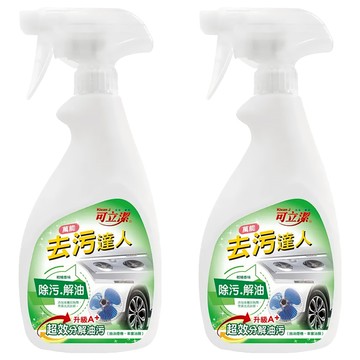 Klean J 可立潔 萬能去污達人 專除各種黏膩油污、膠質碳黑  450g  2瓶