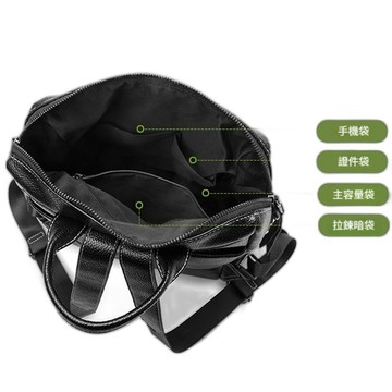 LEEHER 上學包包 百搭 日常包 旅行包 軟皮包包 大容量包包 背包 後背包 1022