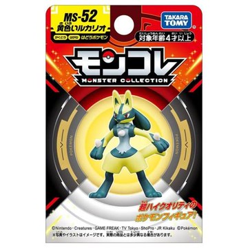 日本 Pokemon 寶可夢 MS-52 異色路卡利歐 PC94589 TAKARA TOMY 公司貨