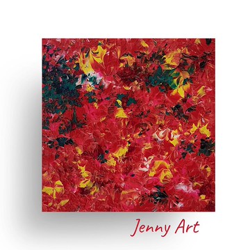 花紅柳綠 無框畫 抽象畫 畫作 掛畫 居家擺設 居家生活