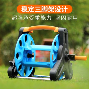 水管收納架 水管收納架收管神器捲管器轉盤繞管架子農用水車架手搖纏繞水管車【xy6589】