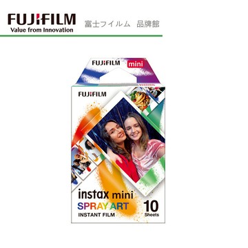FUJIFILM 富士 instax mini 噴畫藝術 Spray Art 拍立得底片