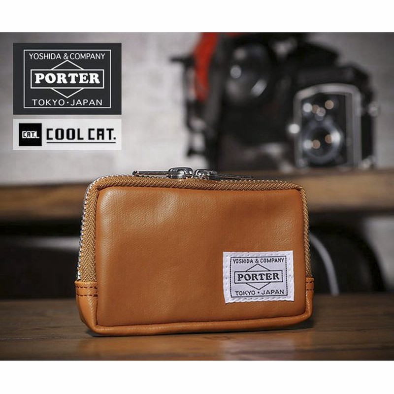 吉田カバン ポーター コインマルチケース 小銭入れ キャメル メンズ フリースタイル 707 Porter 通販 Lineポイント最大0 5 Get Lineショッピング