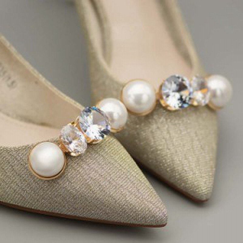 シューズクリップ パール 2個1組 1ペア コサージュ シルバー ゴールド キラキラ フォーマル ビジネス 卒業式 入学式 入園 通勤 通学 靴 通販 Lineポイント最大1 0 Get Lineショッピング