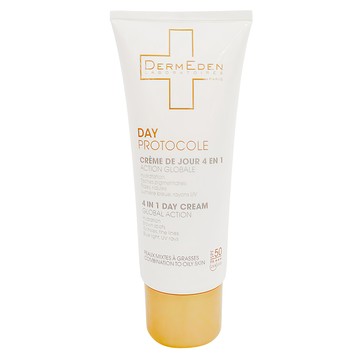 DERMEDEN 得美登 高效全能防護乳 混合肌 光傷害專家 有效預防光傷害 長效保濕  50ml  1條
