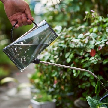 家用透明PP塑料復古灑水壺園藝澆水壺噴壺長嘴澆花壺盆栽澆花神器