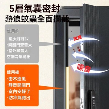防盜門密封條進戶門隔音防撞膠條木門窗框窗戶擋風神器自粘型貼條