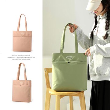 單肩媽媽包女大容量2024新款女包帆布包高級感質感托特包時尚通勤