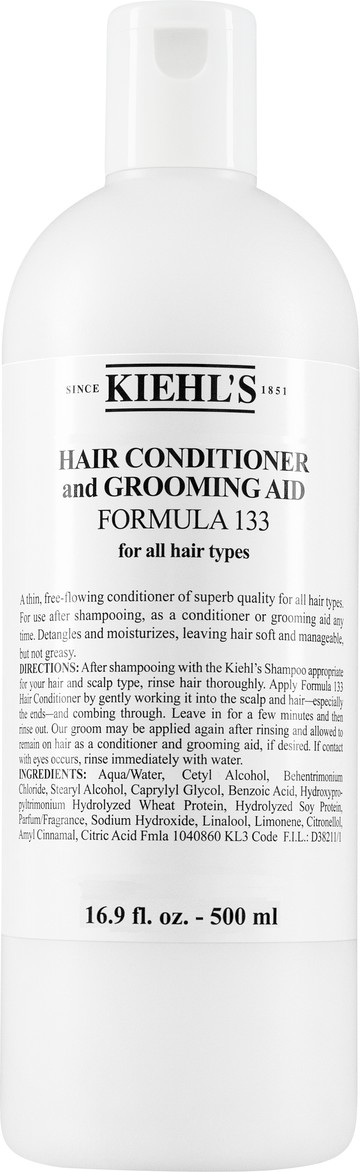 Kiehl's Hair Conditioner and Grooming Aid Formula 133 500ml