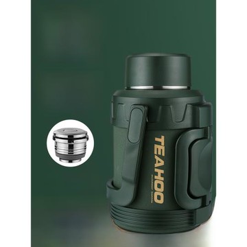 316L不銹鋼保溫壺大容量3家用水壺便攜式戶外車載燜茶壺保溫杯5升