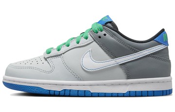 DUNK LOW GS PURE PLATINUM PHOTO BLUE