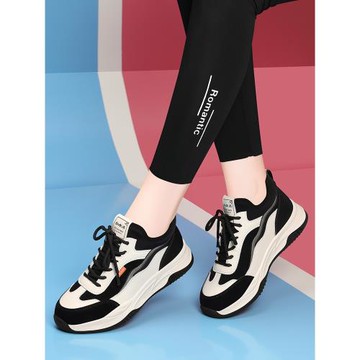 真皮鞋子休閑鞋女百搭板鞋軟底2026新款冬季韓系運動鞋休閑跑步鞋