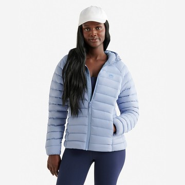 Roots 女裝- PACKABLE 羽絨外套 (灰藍)