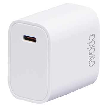 OWEIDA 歐威達 22W 氮化鎵單C直插電源供應器  白色  1個
