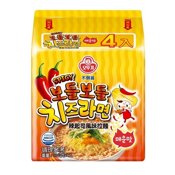 OTOKI 不倒翁 辣起司風味拉麵 111g  4包