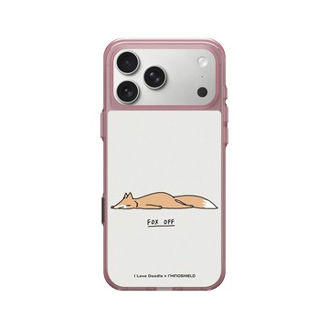 iPhone 17 Pro Max Clear (相機按鈕) 晶醺玫 - ilovedoodle (Lim Heng Swee) - Fox Off