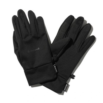 ├登山樂┤日本Snow Peak 防風保暖手套 黑 # AC-21AU00602