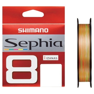 SHIMANO LD-E61W 五色釣魚線  0.8  多色  1個