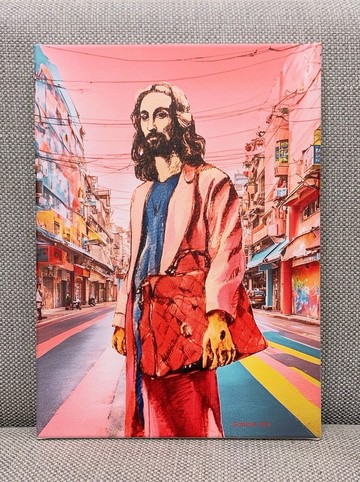 Jesus Fashion 時尚耶穌 掛畫 基督教 送禮 禮物 蘇妃藝術