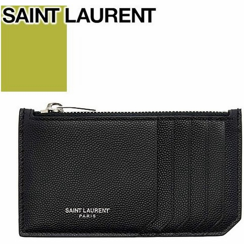 サンローラン パリ Saint Laurent 財布 カードケース コインケース 小銭入れ フラグメント ジップ レディース メンズ 黒 ブラック 4585 Bty0n 通販 Lineポイント最大0 5 Get Lineショッピング