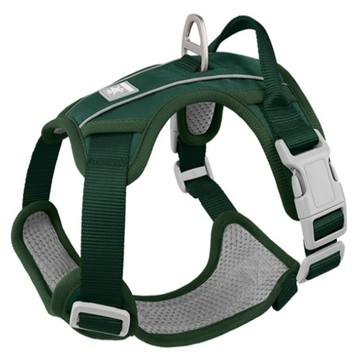 Duomm 寵物胸背工字防止爆衝款 JCD315  墨綠色  1個  L(39 x 54 x 5cm)