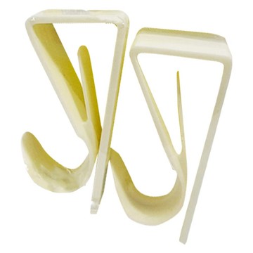 抽屜廚櫃勾 2個  米色  1包