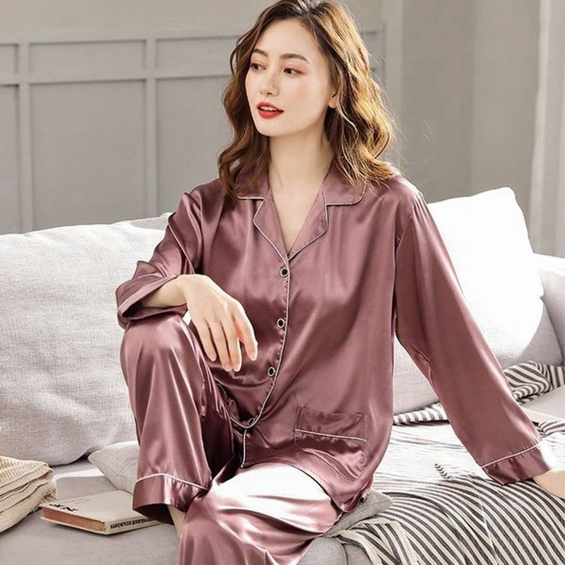 レディース ルームウエア 部屋着 パジャマ 光沢 アイスシルク 冷感 高見え 楽ちん ラフ リラックス こなれ感 きれいめ 大人っぽい 大人かわいい 清楚感 透明感 通販 Lineポイント最大0 5 Get Lineショッピング