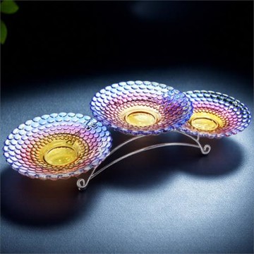 酒店自助餐臺食物水果展示盤涼菜沙拉架子多層置物架三層點心擺放