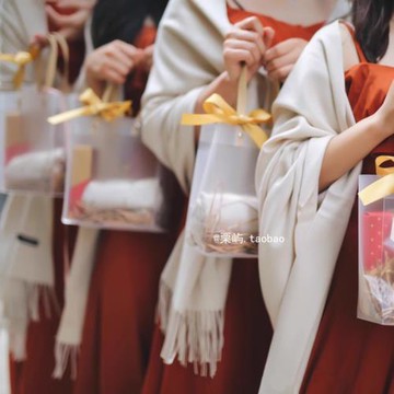 伴娘披肩姐妹服禮外搭新娘婚紗保暖兩用冬季灰香檳米白圍巾女加厚