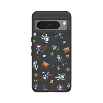 Pixel 8 Pro SolidSuit 黑 - 迪士尼-玩具總動員 Toy Story - 鉛筆畫的玩具總動員