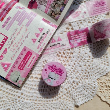 LovePuffClub 寬版和紙膠帶