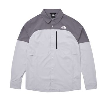 The North Face 北面 男 吸濕排汗 防曬 休閒長袖襯衫 NF0A83TJRO5