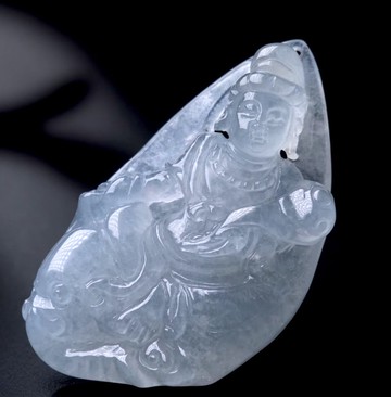 【屬龍蛇本命佛】冰種翡翠普賢菩薩 | 天然緬甸A貨翡翠 | 送禮