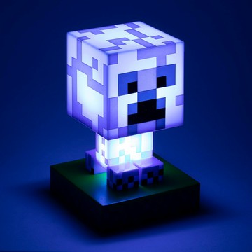 【Minecraft麥塊】Minecraft麥塊 閃電苦力怕造型燈 小夜燈 ICON系列