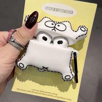 ✨最新款式✨Ins創意貓咪airpods 4保護套四代保護殼airpodPro2適用蘋果耳機套