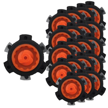 Boom Sports 高爾夫球鞋釘 顏色強化 Slim Lock  混合顏色  20個