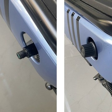 【臺灣出貨】電動車腳蹬堵頭國標電瓶車腳拐中軸蓋塞堵頭愛瑪雅迪小刀腳蹬堵頭